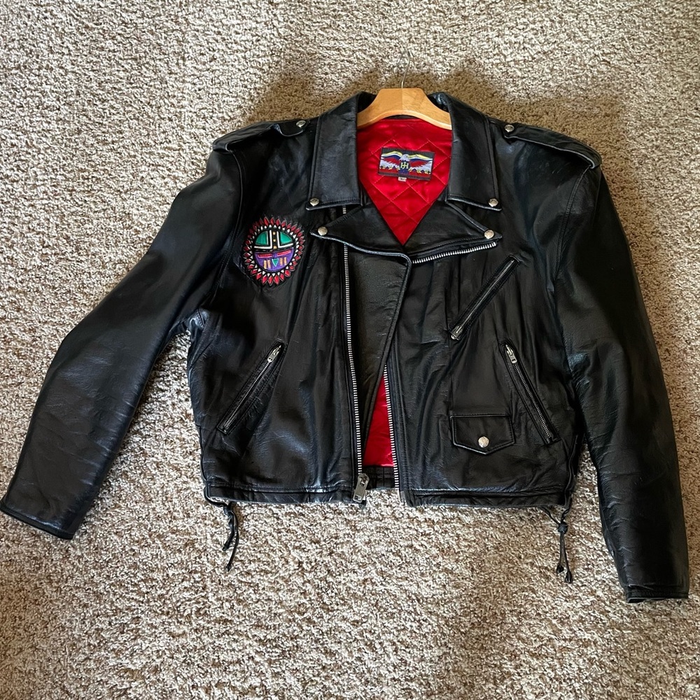 Authentic Jeff Hamilton Moto leather jacket